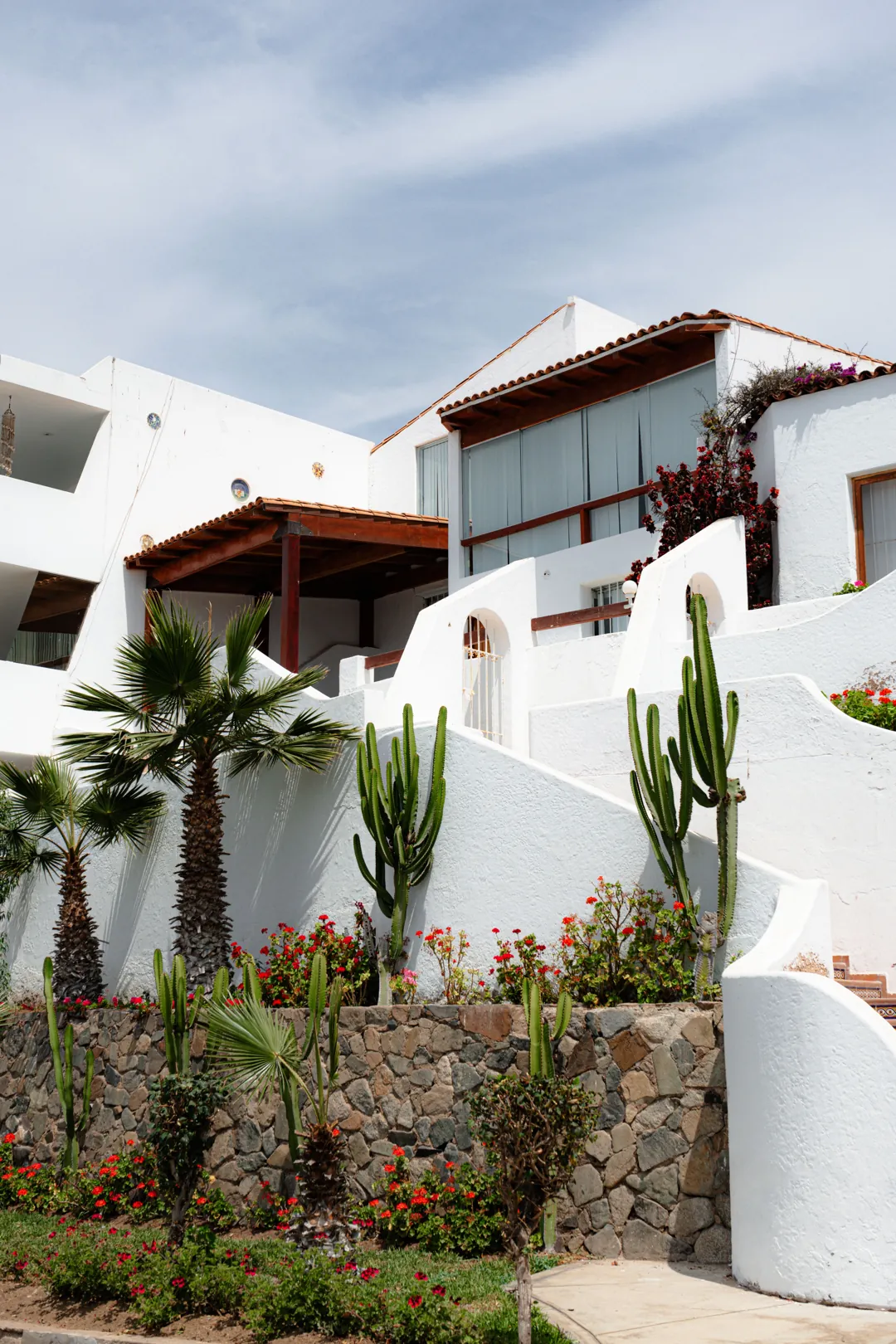A contemporary home with clean architectural lines